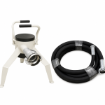 Trepied de scurgere cu kit furtun 50 mm