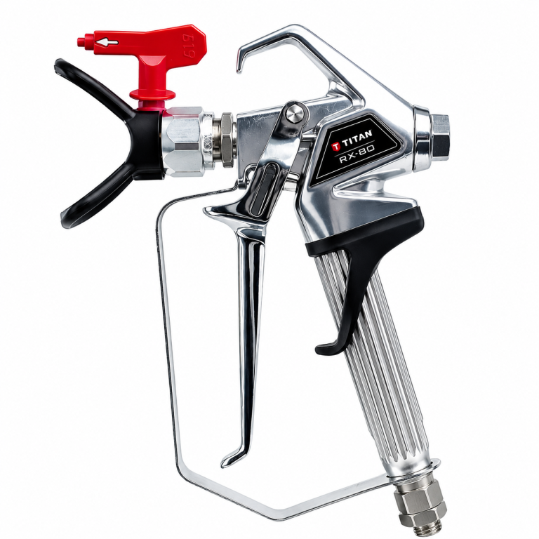 Pistol de zugravit, vopsit, RX80, Titan, max. 250 bar, tragaci pentru 4 degete