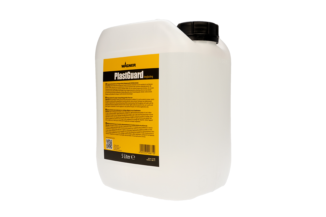 WA2399960 Lichid de depozitare pompe cu snec, Wagner, Plast Guard 5 l - imagine 1
