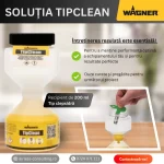 Clepsidra TipClean 200ml pentru duza airless cu solutie de depozitare, intretinere a duzelor - imagine 6