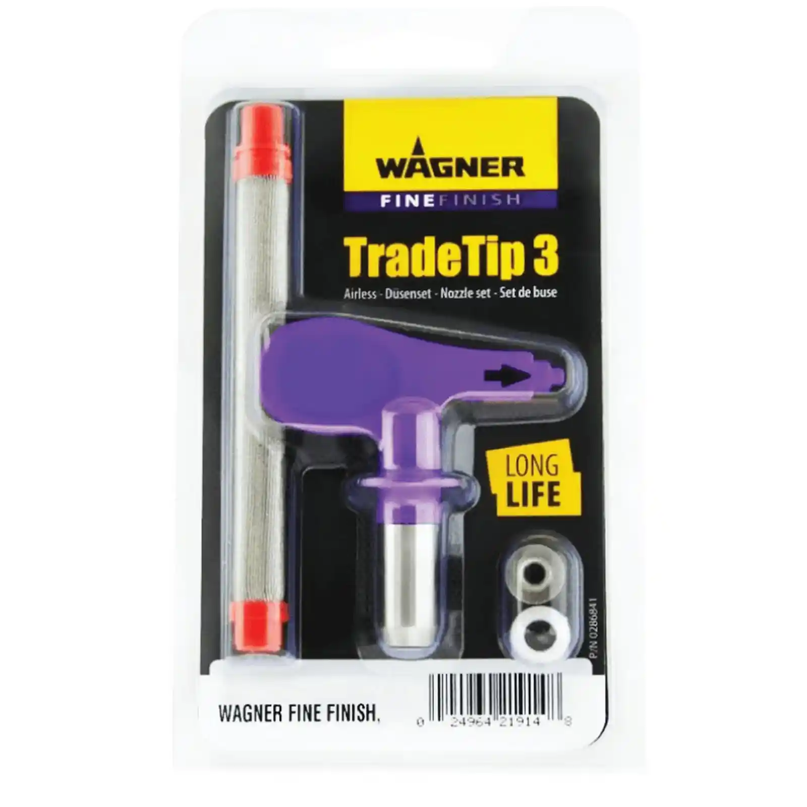 duza-airless-wagner-tradetip-3-finefinish-514-0-014-inch-50-0554514-160462 Duza, airless, Wagner, TradeTip 3, FineFinish 210 0.010, inch, 20, 0554210 - imagine 1