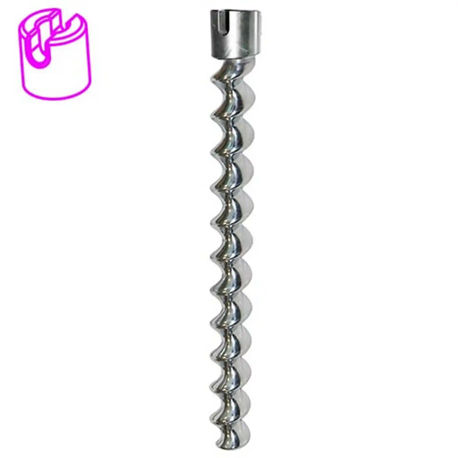 europro-jet-3-chromed-pump-rotor-with-bayonet-head-638449 EUROPRO JET 3 chromed pump rotor with bayonet head - imagine 1