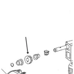 Pinion basculare betoniera Imer Syntesi 190. 250, 350