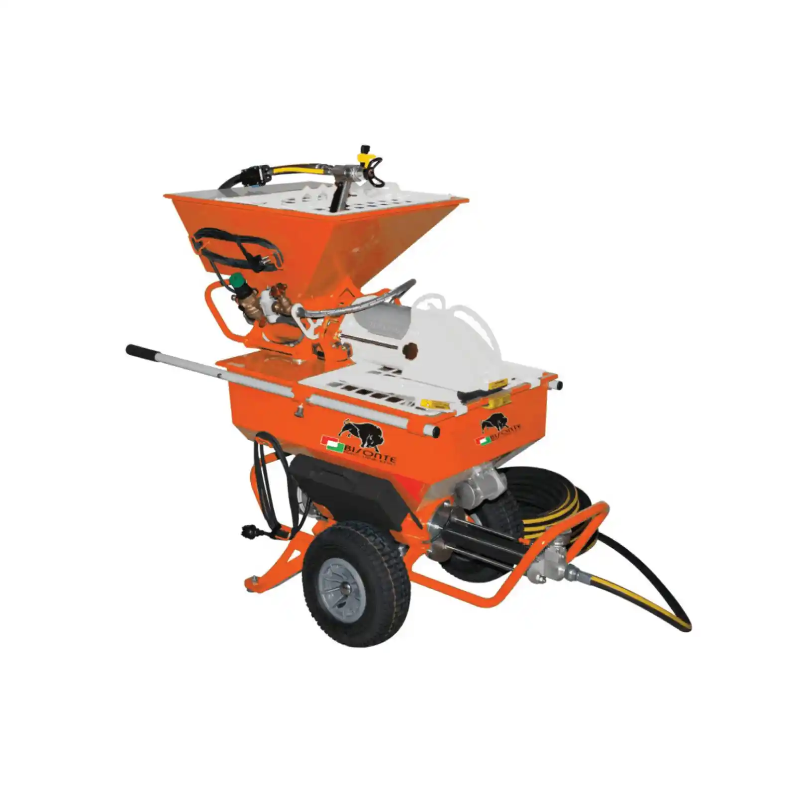 pompa-de-glet-airless-bisonte-pcs-ms100-6-l-min-2-2-kw-611736 Pompa de glet, airless, Bisonte, PCS-MS100, 6 l min, 2.2 kW - imagine 1