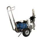 Pompa de gletuit, zugravit, mixta, Bisonte, PAZ 9600e, debit 10 l min, hidraulica - imagine 2