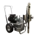 Pompa de gletuit, zugravit, mixta, Bisonte, PAZ 9800e, debit 10 l min, hidraulica
