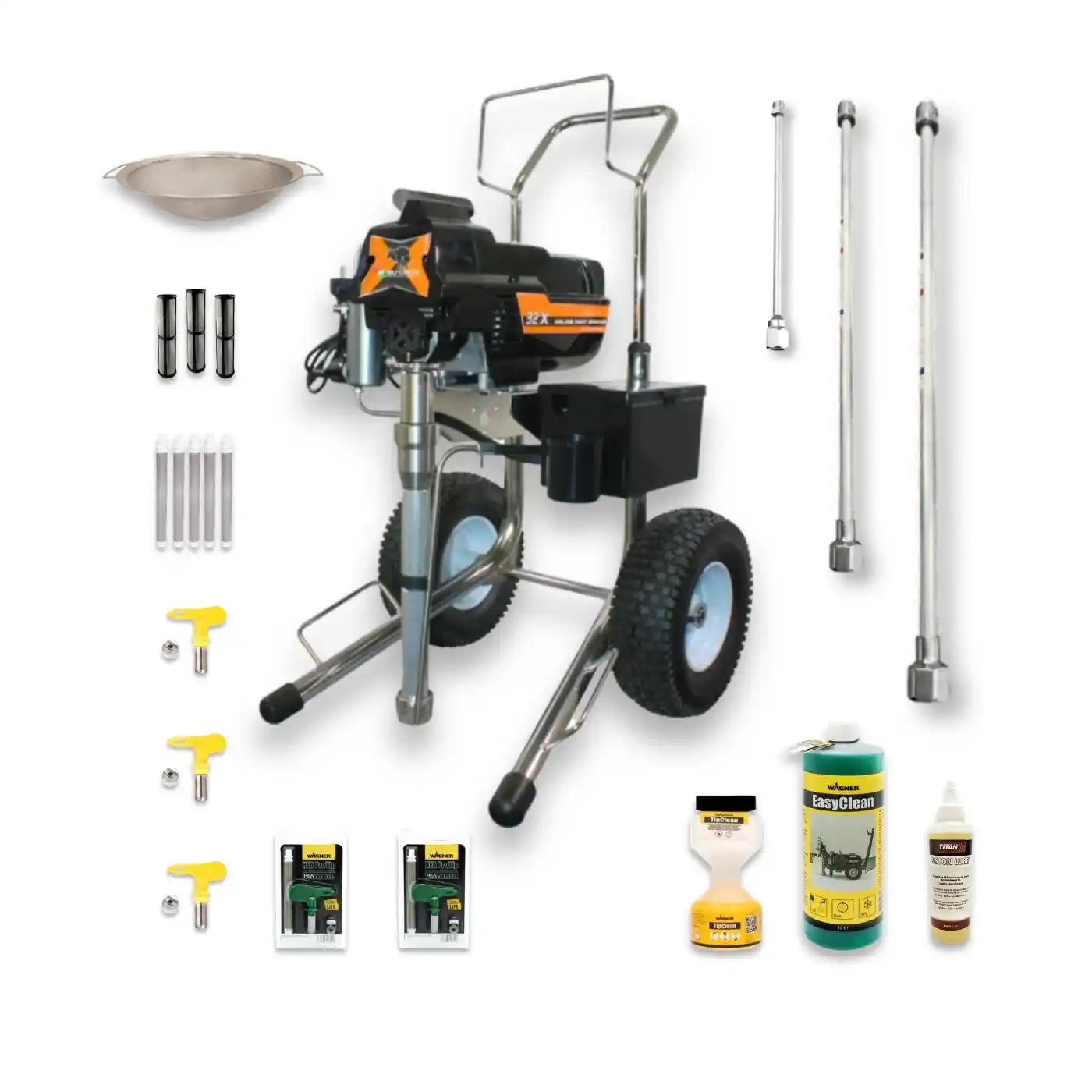 pompa-de-zugravit-vopsit-airless-bisonte-paz-32x-debit-3-2-l-min-pe-piston-kit-complet-325657 Pompa de zugravit, vopsit, airless Bisonte, PAZ 32X, debit 3.2 l min, pe piston - Kit Complet - imagine 1