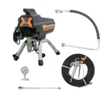 Pompa de zugravit, vopsit, Bisonte, PAZ 20X, debit 2 l min, pe piston (fara cuva)