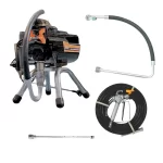 Pompa de zugravit, vopsit, Bisonte, PAZ 24X, debit 2.4 l min, pe piston