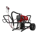 Pompa de zugravit, vopsit, Titan, Impact 740 cart 1.4 kW, airless - imagine 2