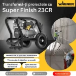 Pompa de zugravit, vopsit, Wagner, SuperFinish 23 CR, debit 2.6 l min, pe membrana Basic - imagine 3