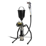 Pompa industriala de vopsit, metal si lemn, Wagner,  FineFinish 40-15 Compact Spraypack,  debit 0.9