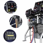 Pompa spuma poliuretanica, Titan, Helix VR 2.3, 8.3 l min, 400V - imagine 3