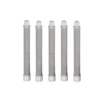 Set filtre cu filet pentru pistol, Titan, 50 mesh, albe 5 buc