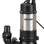 Pompa submersibila Vortex KOSHIN PKJ-750-BAB motor electric 220V 750W Ø 50 mm debit 20.4 mc/h