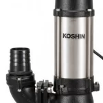 Pompa submersibila Vortex KOSHIN PKJ-1500-BAB motor electric 220V 1500W Ø 80 mm debit 40.8 mc/h