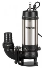 Pompa submersibila Vortex KOSHIN PKJ-1500-BAB motor electric 220V 1500W Ø 80 mm debit 40.8 mc/h