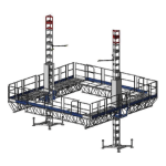 PLATFORMĂ AUTORIDICĂTOARE T25 SQUARE 2C