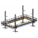 PLATFORMĂ AUTORIDICĂTOARE T25 SQUARE 4C