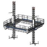 PLATFORMĂ AUTORIDICĂTOARE T30 SQUARE 2C