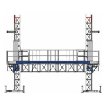 PLATFORMĂ AUTORIDICĂTOARE T30 SQUARE 2C - imagine 2