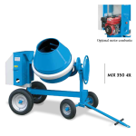 BETONIERA MIX 4R POLIERI 300 litri - imagine 2