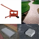 Ghilotina pentru prefabricate BISONTE GP42 lungime de taiere 420 mm - imagine 2