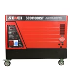 RS Generator insonorizat SENCI SCD11000S-3 ATS P max. 8.5 kW 400V 230V motor Diesel ATS inclus - imagine 2