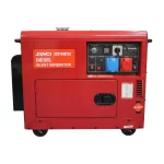 Generator insonorizat SENCI SCD7500TEQ P.max=6,9kVA 230V/400V, Diesel, fara ATS - imagine 2