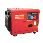 Generator insonorizat SENCI SCD7500TEQ P.max=6,9kVA 230V/400V, Diesel, fara ATS - imagine 3
