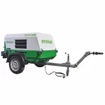 Motocompresor ROTAIR MDVN 32B debit 3100l/min, 7 bar motor Briggs&Stratton 40 cp, tractabil rutier