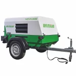 Motocompresor ROTAIR MDVN 32B debit 3100l/min, 7 bar motor Briggs&Stratton 40 cp, tractabil rutier - imagine 3