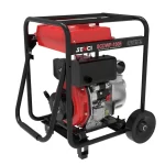 Motopompa ape curate SENCI SCDWP-100E diam. 4″ Diesel, DE, rezervor 12.5L, roti transport - imagine 3