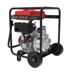 Motopompa ape curate SENCI SCDWP-80E diam. 3″ Diesel, DE, rezervor 12.5L, roti transport - imagine 3