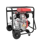 Motopompa de inalta presiune SENCI SCDHP-80E diam. 3″ Diesel, DE, rezervor 12.5L, roti transport - imagine 3
