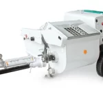 Pompa de tencuit Imer Prestige Eco TPower – mortare traditionale si preamestec motor Kubota 21,49 cp