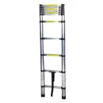 Scara telescopica aluminiu Bisonte STR1032 11 trepte inaltime maxima 3.20 m - imagine 2