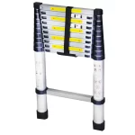 Scara telescopica aluminiu Bisonte STR1032 11 trepte inaltime maxima 3.20 m - imagine 3