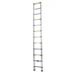 Scara telescopica aluminiu BISONTE STR1038 13 trepte inaltime maxima 3.80 m