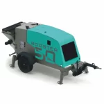 Pompa de beton Imer Booster 50 Yanmar Stage V 53 Kw debit 50 mc/h neremorcabila