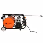 Compresor de aer cu piston BISONTE SC012-015 fara ulei 230V 1,2 cp debit 168 l/min presiune 8 bar - imagine 2