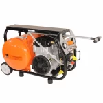 Compresor de aer cu piston BISONTE SC020-015 fara ulei 230V 2,0cp debit aer 206 l/min presiune 8 bar - imagine 2