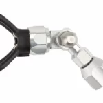 Conector pivotant 260° cu garda protectie duza pentru pistol sau prelungitor airless