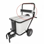 Cuva material Bisonte 60 l include conector pentru pompa PAZ81X si capac