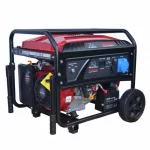 RS SK5000E Generator BISONTE max.4,8kW 230V, rezerv.25L, roti si manere incl, dem. electric., EAN CODE 7403284155054