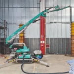 Sistem mobil de distribuire beton Imer GERRIS 800 Honda GX 390 11.15 cp / 230V 2.2Kw - imagine 2