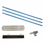 Lipa manuala BISONTE 900 mm/200 mm pentru nivelarea, finisarea si perierea betonului, maner 1.8 m - imagine 2