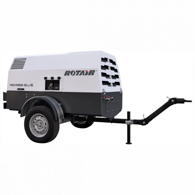 motocompresor-portabil-rotair-model-mdvn-53k-debit_10136_5_16512329890502 Motocompresor ROTAIR MDVN 53 ECO5 presiune 7 bar debit 5000 l/min KOHLER 49 cp, tractabil omologabil - imagine 1