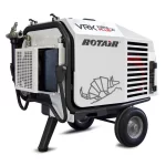 Motocompresor ROTAIR VRK FIBRA presiune 15 bar debit 1000 l/min motor Honda GX 690 22,5 cp