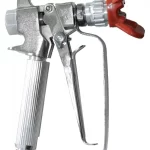 Pistol airless Bisonte PAZ-270 cu filtru 100 galben si duza 517 inclusa  presiune maxima 270 bar